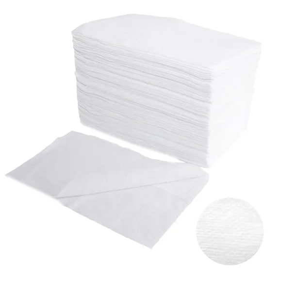 RĘCZNIK FRYZJERSKI Z WŁÓKNINY PERFOROWANY SOFT 70 CM x 50 CM 100 SZTUK