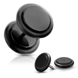 piercing4u-czarny-fake-plug-do-ucha-z-o-ringiem