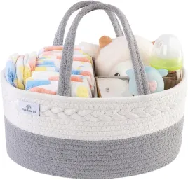 2x-organizer-na-pieluchy-niemowlecy-kosz-z-przegrodkami-naturalny