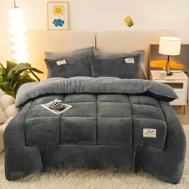 2x-koc-flanelowy-z-granulowanym-wzorem-cieply-125-x-150-cm-pomaranczowy