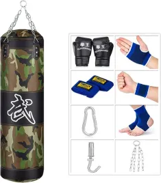2x-worek-bokserski-wiszacy-100-cm-z-rekawicami-lancuchem-i-hakiem-sufitowym