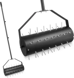 2x-napowietrzacz-trawnika-reczny-aerator-walek-z-gwozdziami