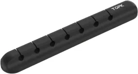 2x-organizer-uchwyt-na-kable-przewody-topk-l16-7-slotow-czarny
