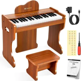 2x-pianino-drewniane-dla-dzieci-37-klawiszy-edukacyjne