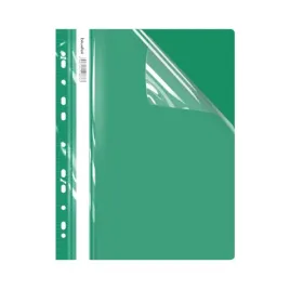 skoroszyt-twardy-zawieszany-biurfol-a4-pvc-z-listwa-economy-zielony-a-10
