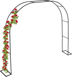 2x-altana-ogrodowa-metalowa-210x280-cm-luk-do-roz-czarna