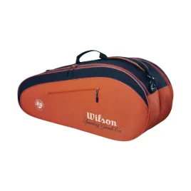 torba-tenisowa-wilson-roland-garros-2026-team-6pk-pomaranczowo-granatowa-wr