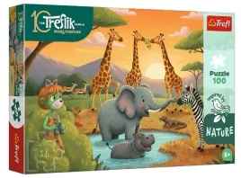 puzzle-100-el-wesola-ferajna-dzikie-zwierzeta-rodzina-treflikow-trefl