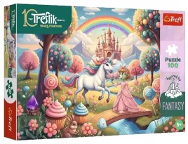 puzzle-100-el-jednorozec-w-slodyczolandii-rodzina-treflikow-trefl