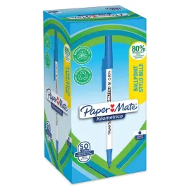 dlugopisy-kilometrico-recycled-niebieskie-50-sztuk-w-opakowaniu