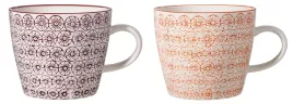 bloomingville-kubki-ceramiczne-retro-280ml-fioletowe-pomaranczowe