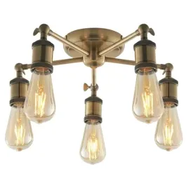 industrialna-lampa-sufitowa-hal-97244-endon-industrialna-5-punktowa-mosiadz