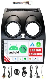 radio-2din-nawigacja-android-nissan-qashqai-3-32-gb-dsp-carplay-lte