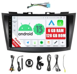 radio-2din-nawigacja-android-suzuki-swift-5-v-dsp-carplay-6-128-gb-lte