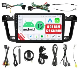 nawigacja-radio-2din-android-peugeot-508-lte-dsp-carplay-6-128-gb