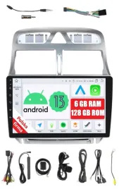 radio-2din-nawigacja-android-peugeot-307-6-128-gb-dsp-carplay-lte