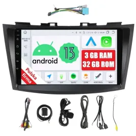 radio-2din-nawigacja-android-suzuki-swift-5-v-dsp-carplay-3-32-gb