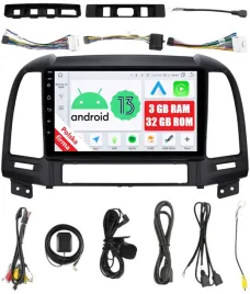 radio-2din-nawigacja-android-hyundai-santa-fe-2-ii-3-32-gb-dsp-carplay