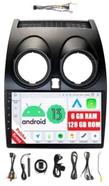 radio-2din-nawigacja-android-nissan-qashqai-6-128-gb-dsp-carplay-lte