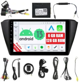 radio-2din-nawigacja-android-skoda-fabia-3-6-128-gb-dsp-lte-carplay