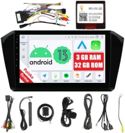 radio-2din-nawigacja-android-volkswagen-passat-b8-3-32-gb-dsp-carplay-lte