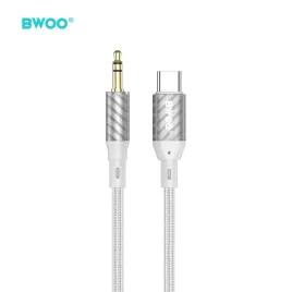 bwoo-aux074-kabel-aux-usb-c-jack-3-5mm-audio-szary