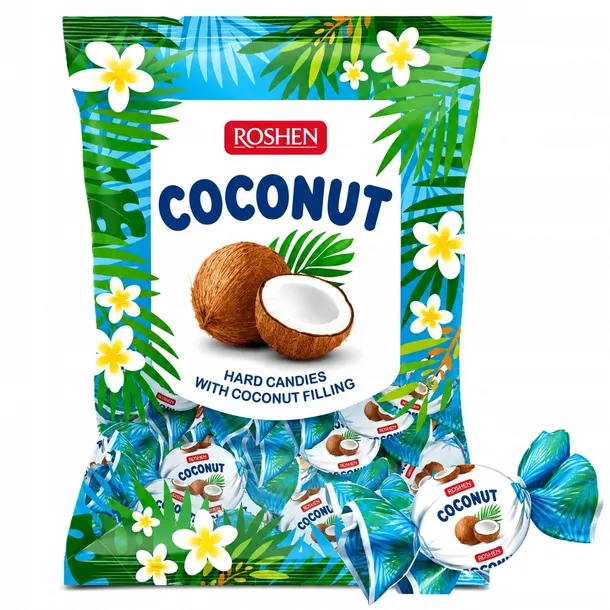 Roshen Coconut Cukierki Karmelowe Kokosowe 1kg
