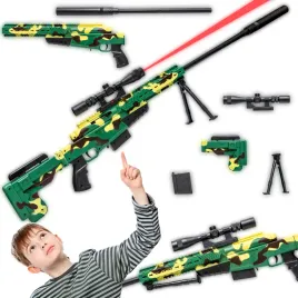 karabin-pistolet-snajperski-na-kulki-plastikowe-z-laserem-tlumik-duzy-117cm