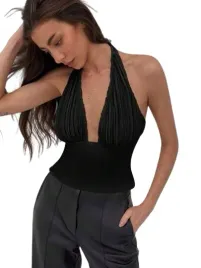 shein-czarny-top-wiazany-na-szyi-z-marszczeniami-40-42-1hd