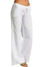 shein-tall-biale-spodnie-dlugie-z-wiazaniem-i-kieszeniami-m-1ha
