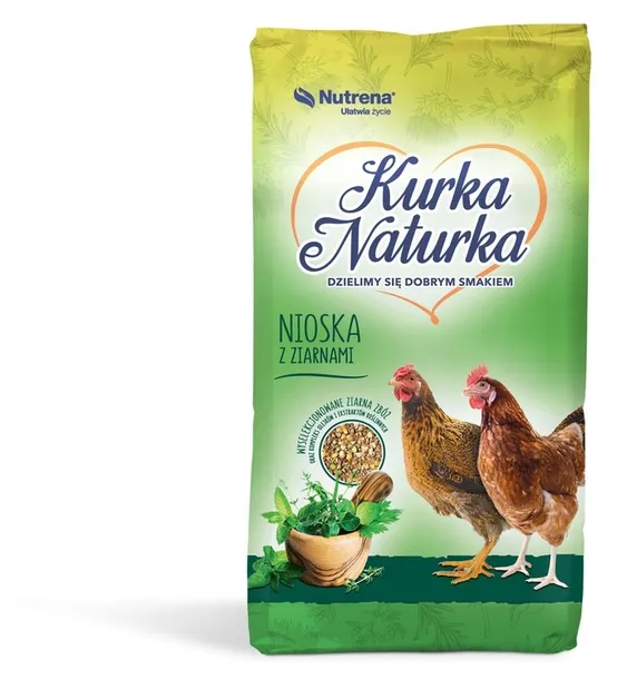 Kurka Naturka Kura nioska z ziarnami Pasza Karma dla kur 20 kg
