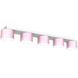 sufitowa-lampa-nowoczesna-dixie-do-przedpokoju-biala-rozowa