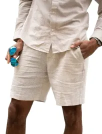 selected-homme-leniany-bezowe-spodenki-z-mankietem-xxl-n1b