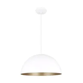kuchenna-lampa-wiszaca-vela-metalowa-kopula-biala-zlota