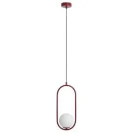 wiszaca-lampa-riva-1086g15-metalowa-kula-ball-czerwona
