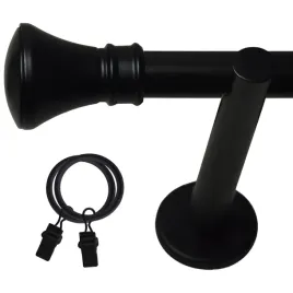 karnisz-pojedynczy-200cm-gruba-rurka-25mm-czarny-bialy-rozne-zakonczenia