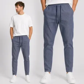 spodnie-meskie-casual-zwezane-jeansowe-bawelna-klasyczne-wygodne-regular-31