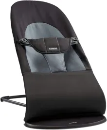 babybjorn-lezaczek-2w1-fotelik-bliss-szary