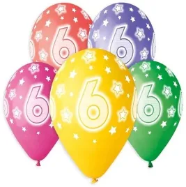 balony-cyfra-6-urodziny-rocznica-kolorowe-5-szt