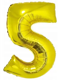 balon-foliowy-cyfra-5-zlota-smart-urodziny-76-cm