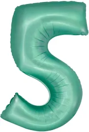 balon-foliowy-cyfra-5-mietowa-matowa-smart-76-cm