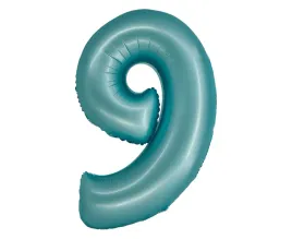 balon-foliowy-cyfra-9-niebieska-matowa-smart-76-cm