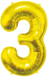 balon-cyfra-cyferka-3-urodziny-rocznica-zloty-85-cm