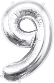 balon-cyfra-cyferka-9-urodziny-srebrny-85-cm