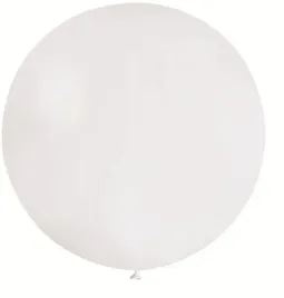 balon-gigant-kula-pastelowa-biala-slub-wesele-80cm