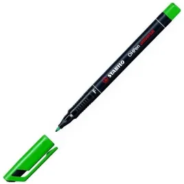 foliopis-stabilo-ohpen-f-niezmywalny-0-7mm-zielony-842-36