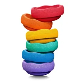stapelstein-krazki-sensoryczne-do-zabaw-ruchowych-original-6szt-rainbow