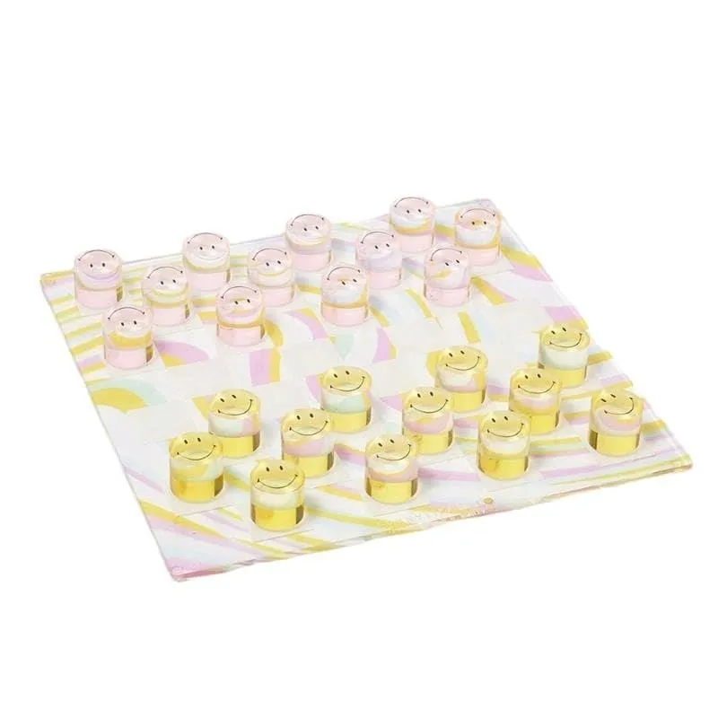 sunnylife-warcaby-lucite-smiley
