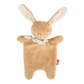 pierwsza-przytulanka-komforter-bawelniany-kroliczek-brazowy-25cm-sigikid