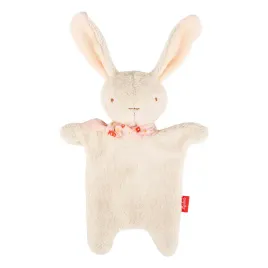 pierwsza-przytulanka-komforter-bawelniany-kroliczek-ecru-kocyk-25cm-sigikid